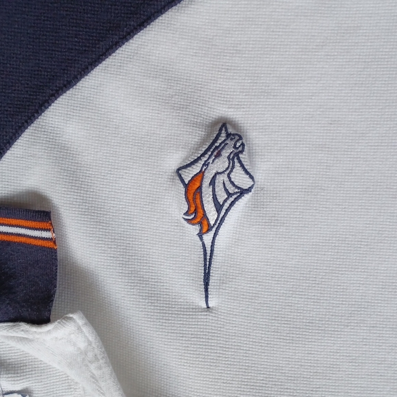 Denver Broncos Polo Shirt- Sz. Lrg - Picture 2 of 10